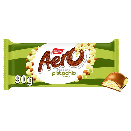 Special-Aero Pistachio Flavour Milk Chocolate Sharing Bar 90g
