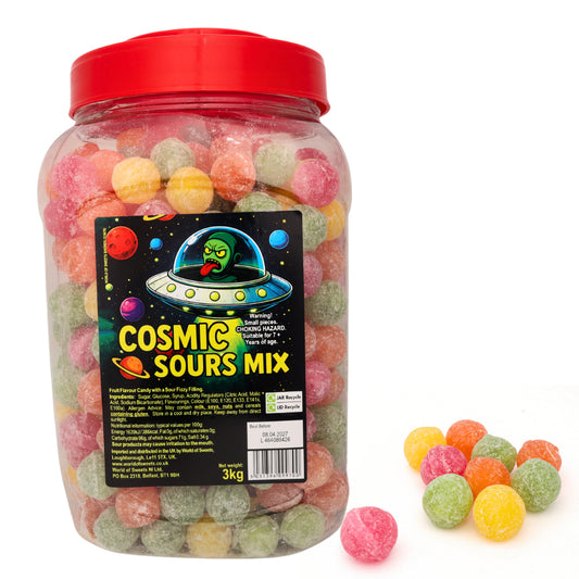 Cosmic Sours Mixed Fruit Sour Candy