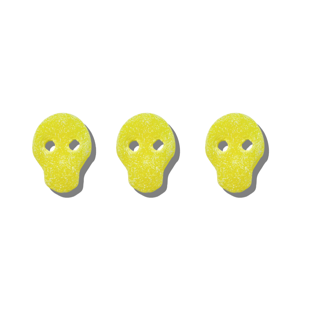 Fizzy Pineapple Skulls