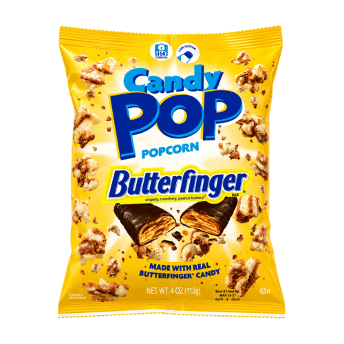 Candy Pop Butterfinger Popcorn